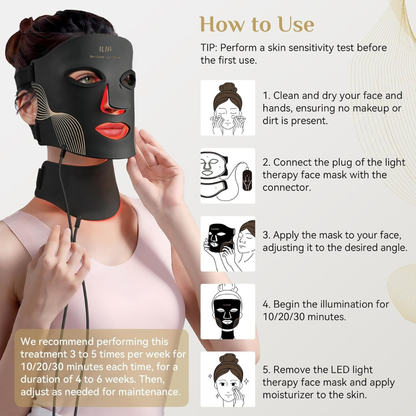 LED Light Therapy Mask Skin Care